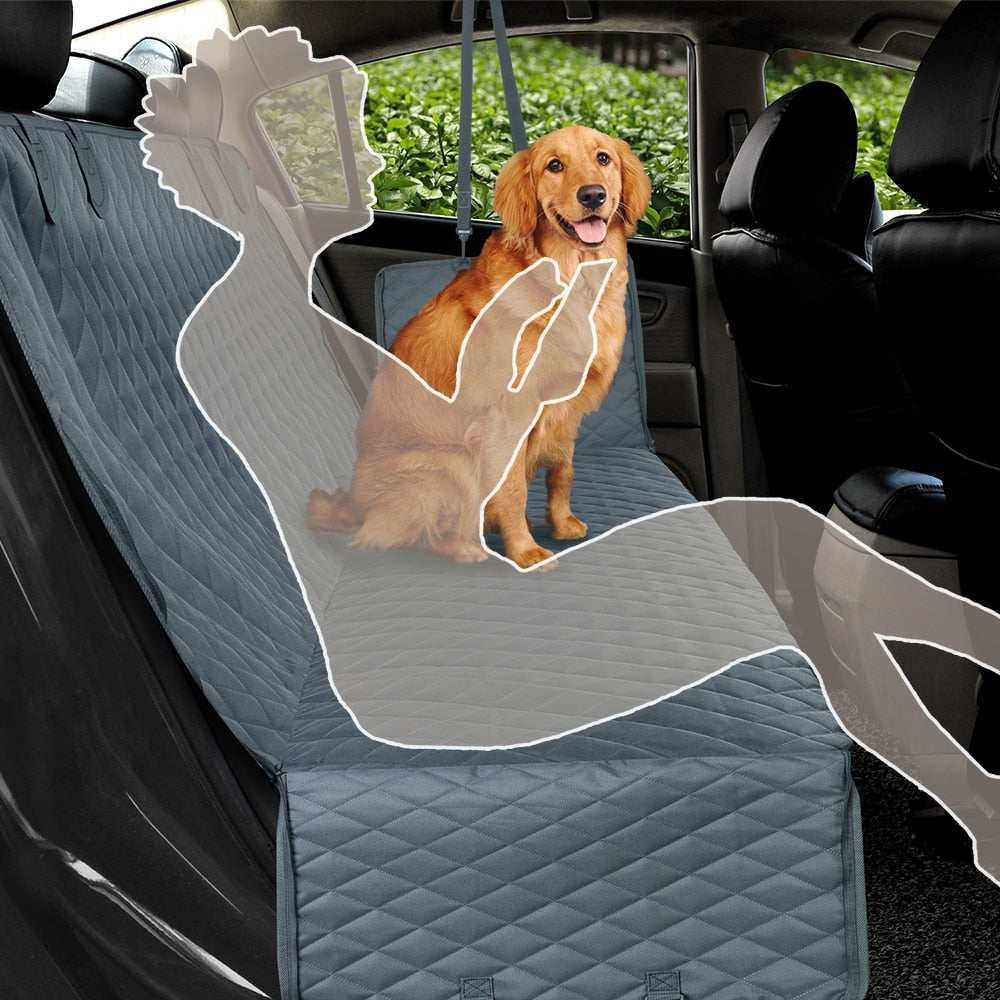Hunde-Autositz-Abdeckung: Wasserdichte Haustier Reise Hängematte für Sicherheit